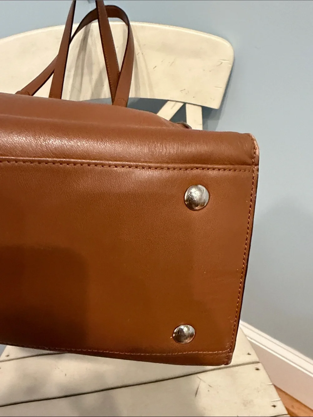 Coach Classic Tan Leather Tote Bag - Versatile Everyday Carry